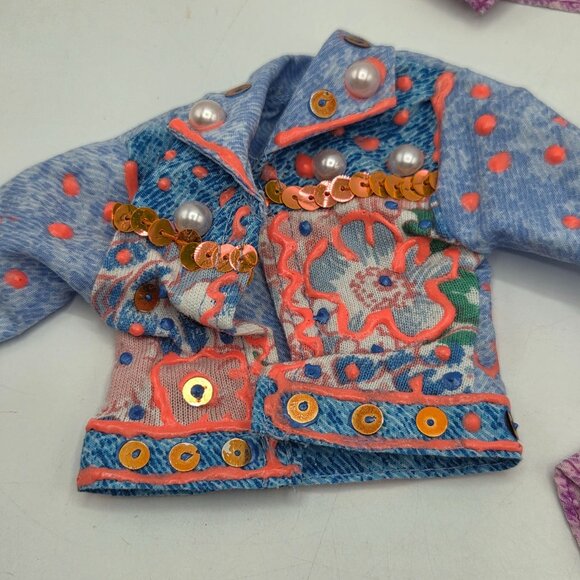 Barbie Paint N Dazzle Jackets & Pants 1993 - Picture 3 of 6